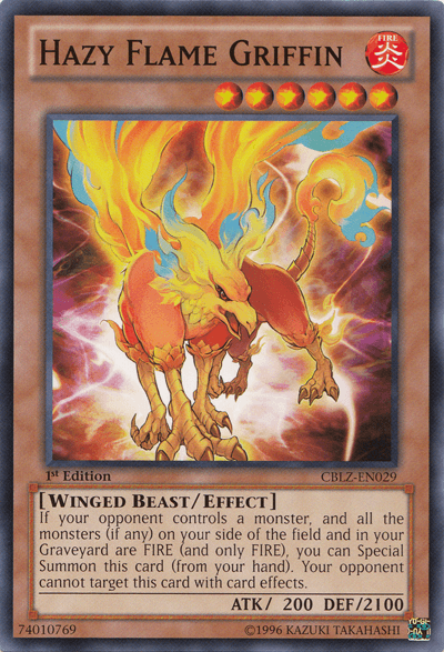 Hazy Flame Griffin [CBLZ-EN029] Common - POKÉ JEUX