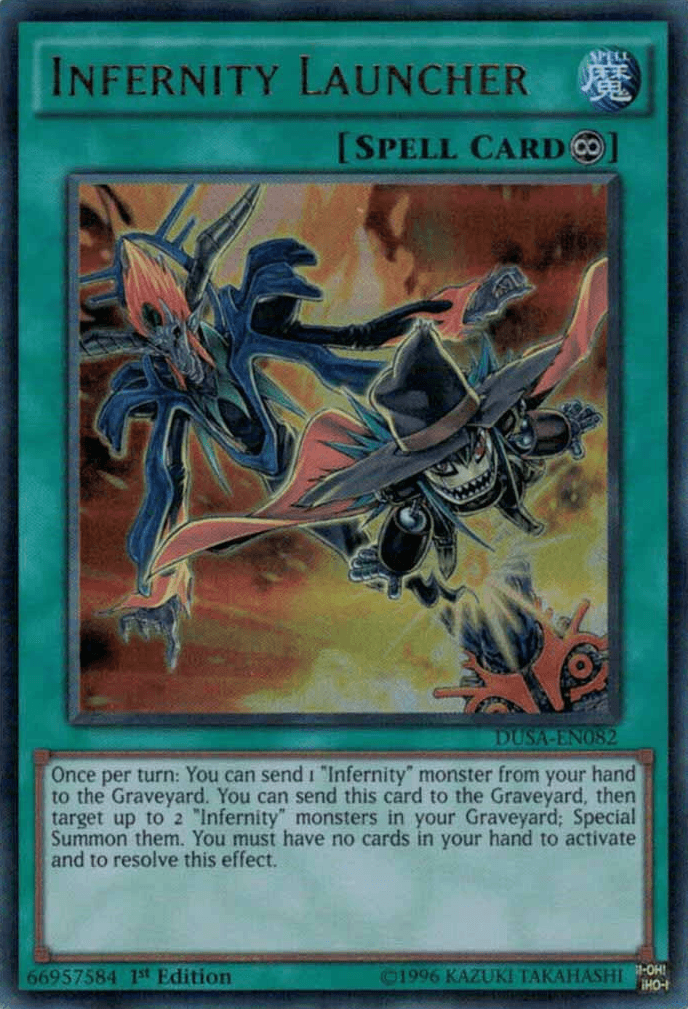 Infernity Launcher [DUSA-EN082] Ultra Rare - POKÉ JEUX