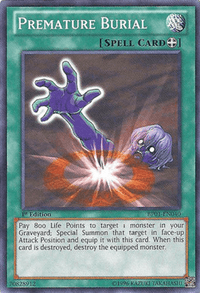 Premature Burial [BP01-EN040] Starfoil Rare - POKÉ JEUX