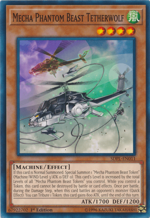 Mecha Phantom Beast Tetherwolf [SDPL-EN011] Common - POKÉ JEUX