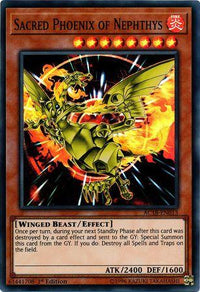 Sacred Phoenix of Nephthys [AC18-EN013] Super Rare - POKÉ JEUX