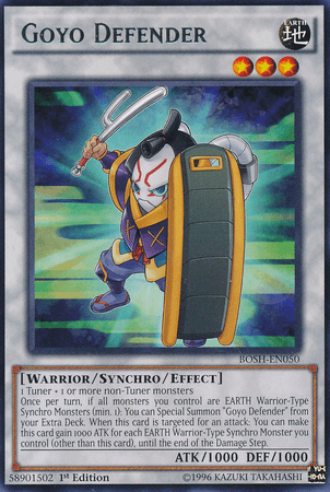 Goyo Defender [BOSH-EN050] Rare - POKÉ JEUX