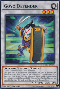 Goyo Defender [BOSH-EN050] Rare - POKÉ JEUX