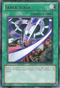 Saber Slash [TU03-EN011] Rare - POKÉ JEUX