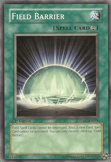 Field Barrier [SDSC-EN034] Common - POKÉ JEUX