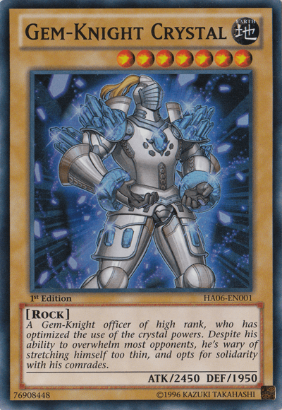 Gem-Knight Crystal [HA06-EN001] Super Rare - POKÉ JEUX