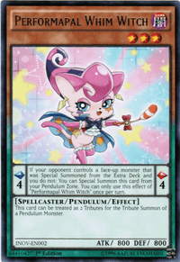 Performapal Whim Witch [INOV-EN002] Rare - POKÉ JEUX