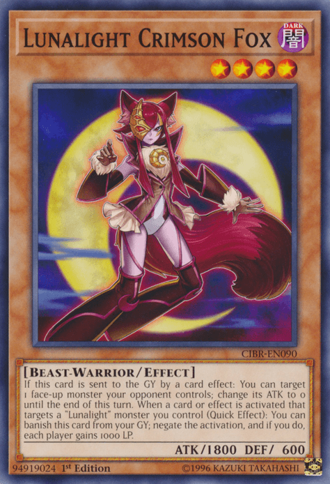 Lunalight Crimson Fox [CIBR-EN090] Common - POKÉ JEUX