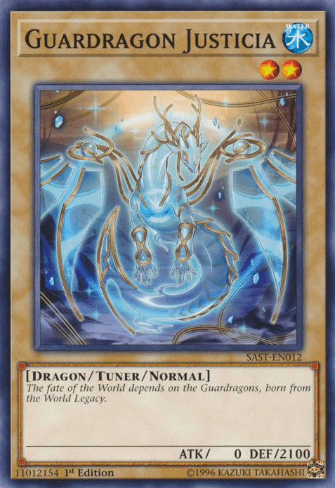Guardragon Justicia [SAST-EN012] Common - POKÉ JEUX