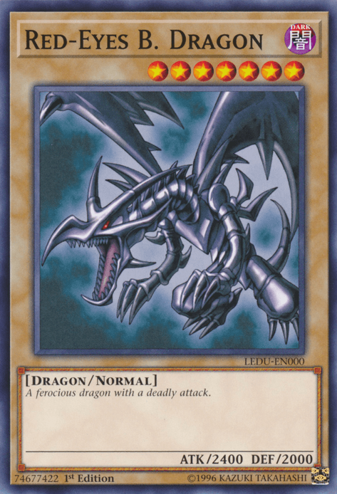 Red-Eyes B. Dragon [LEDU-EN000] Common - POKÉ JEUX