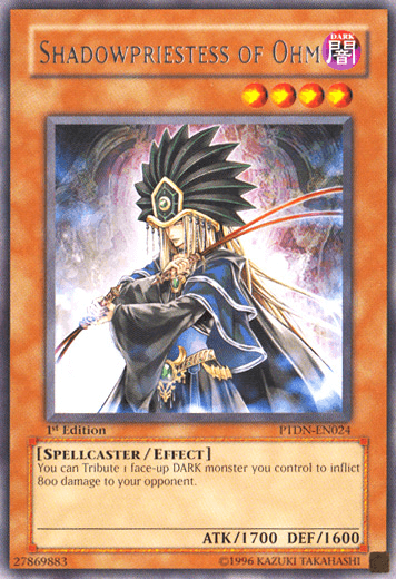 Shadowpriestess of Ohm [PTDN-EN024] Rare - POKÉ JEUX