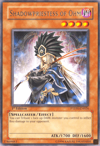 Shadowpriestess of Ohm [PTDN-EN024] Rare - POKÉ JEUX