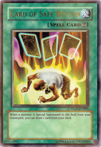 Card of Safe Return [HL07-EN005] Ultra Rare - POKÉ JEUX