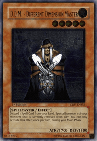 D.D.M. - Different Dimension Master [CRV-EN032] Ultimate Rare - POKÉ JEUX