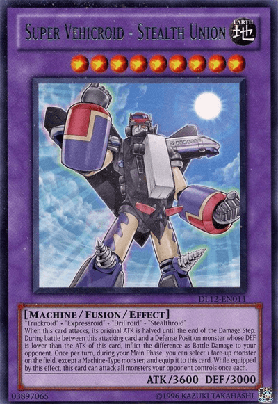 Super Vehicroid - Stealth Union (Green) [DL12-EN011] Rare - POKÉ JEUX