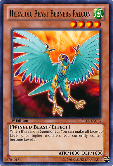 Heraldic Beast Berners Falcon [ABYR-EN013] Common - POKÉ JEUX