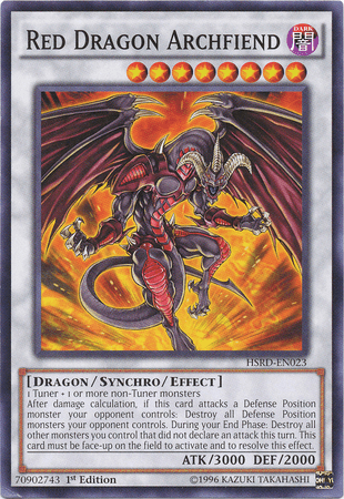 Red Dragon Archfiend [HSRD-EN023] Common - POKÉ JEUX