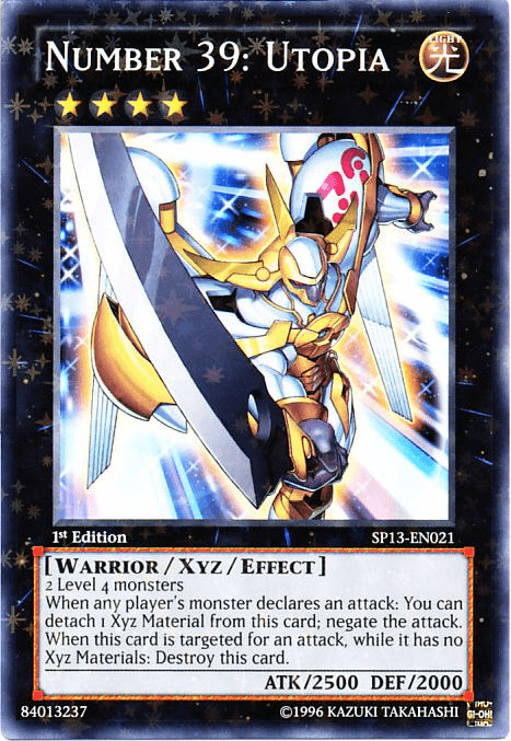 Number 39: Utopia [SP13-EN021] Starfoil Rare - POKÉ JEUX
