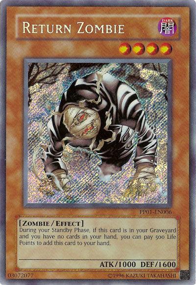 Return Zombie [PP01-EN006] Secret Rare - POKÉ JEUX