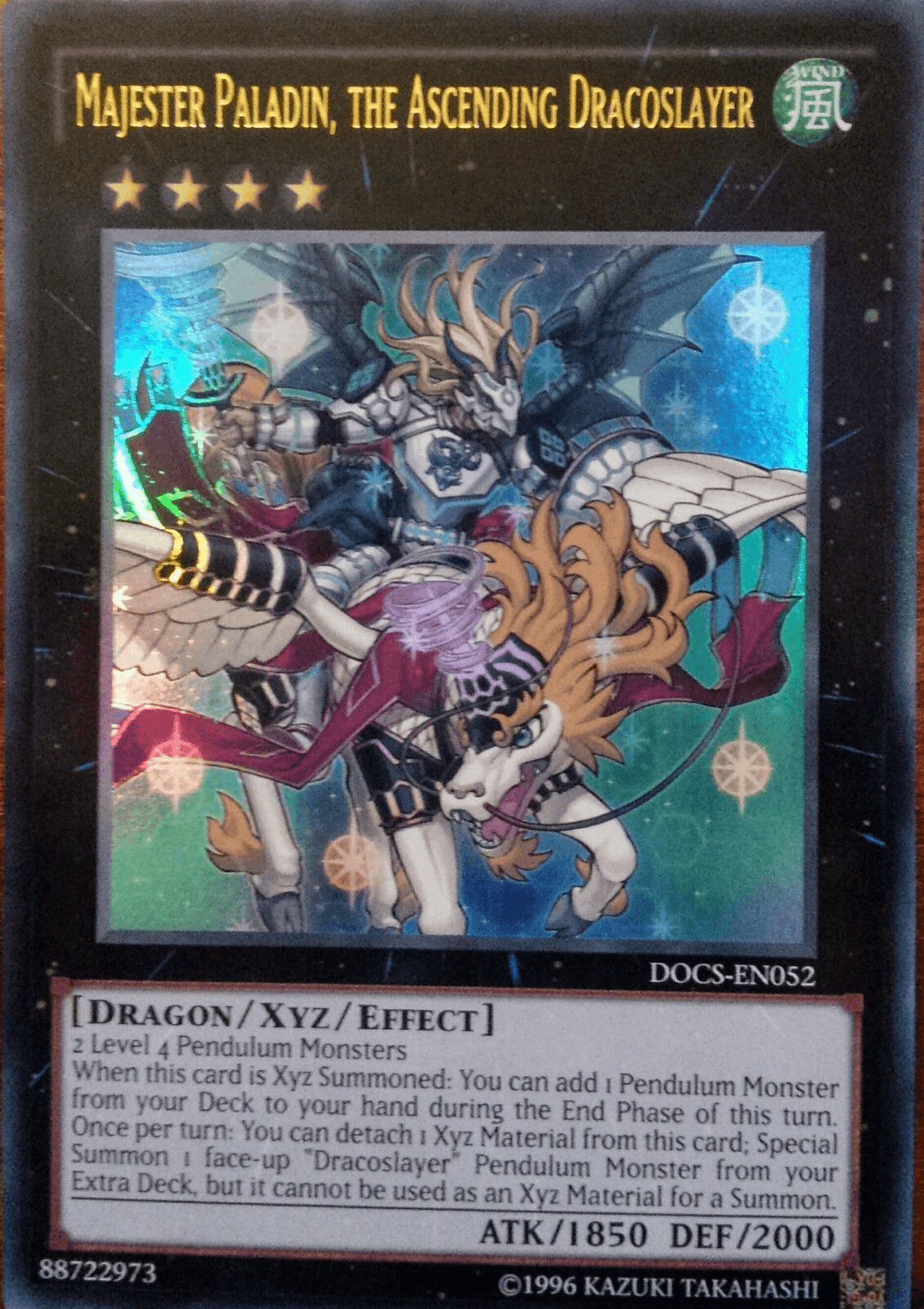 Majester Paladin, the Ascending Dracoslayer [DOCS-EN052] Ultra Rare - POKÉ JEUX