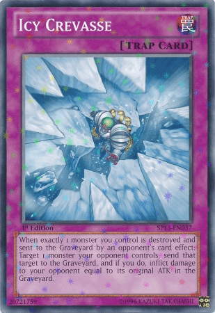 Icy Crevasse [SP13-EN037] Starfoil Rare - POKÉ JEUX