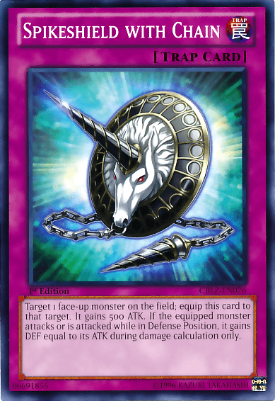 Spikeshield with Chain [CBLZ-EN076] Common - POKÉ JEUX