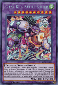 Prank-Kids Battle Butler [HISU-EN019] Secret Rare - POKÉ JEUX