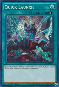 Quick Launch [CIBR-EN056] Secret Rare - POKÉ JEUX