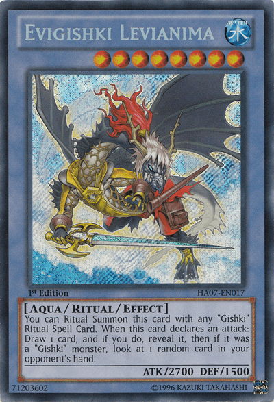 Evigishki Levianima [HA07-EN017] Secret Rare - POKÉ JEUX