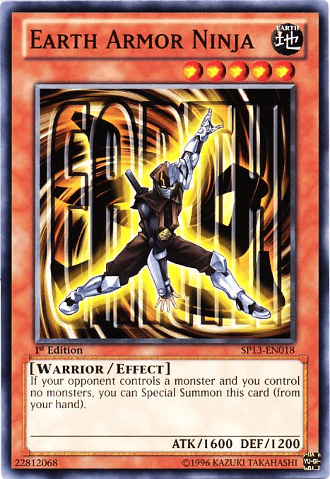 Earth Armor Ninja [SP13-EN018] Common - POKÉ JEUX