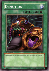 Demotion [MFC-029] Common - POKÉ JEUX