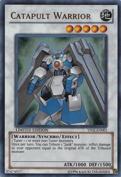 Catapult Warrior [YF02-EN001] Ultra Rare - POKÉ JEUX