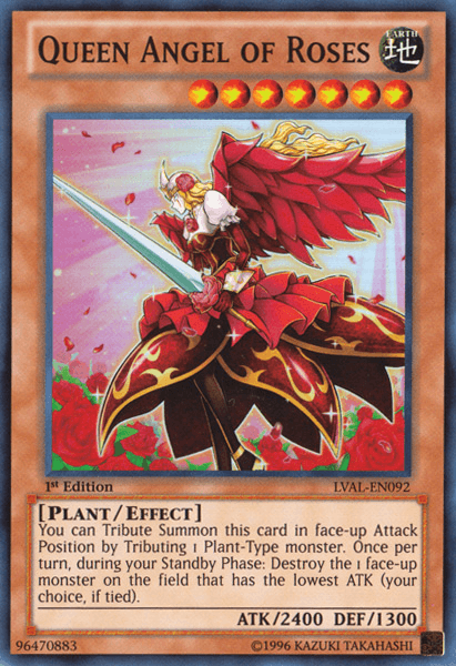Queen Angel of Roses [LVAL-EN092] Super Rare - POKÉ JEUX