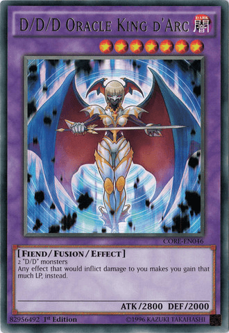 D/D/D Oracle King d'Arc [CORE-EN046] Rare - POKÉ JEUX