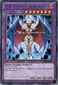 D/D/D Oracle King d'Arc [CORE-EN046] Rare - POKÉ JEUX