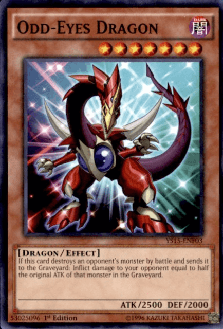 Odd-Eyes Dragon [YS15-ENF03] Shatterfoil Rare - POKÉ JEUX