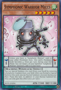 Symphonic Warrior Miccs [RATE-EN096] Common - POKÉ JEUX