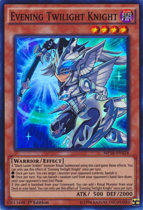 Evening Twilight Knight [MP16-EN124] Super Rare - POKÉ JEUX