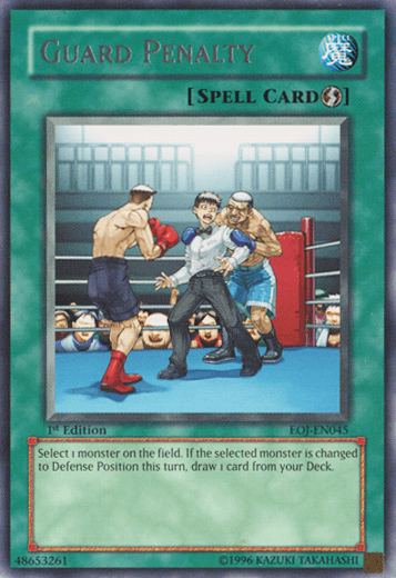 Guard Penalty [EOJ-EN045] Rare - POKÉ JEUX