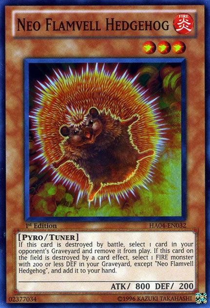 Neo Flamvell Hedgehog [HA04-EN032] Super Rare - POKÉ JEUX