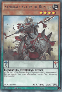 Samurai Cavalry of Reptier [DOCS-EN000] Rare - POKÉ JEUX