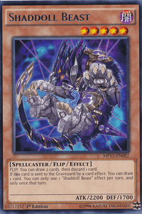 Shaddoll Beast [MP15-EN082] Rare - POKÉ JEUX