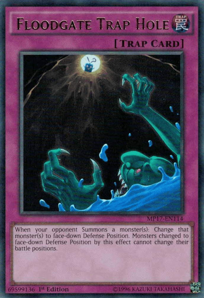 Floodgate Trap Hole [MP17-EN114] Ultra Rare - POKÉ JEUX