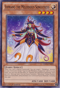 Soprano the Melodious Songstress [CROS-EN010] Common - POKÉ JEUX