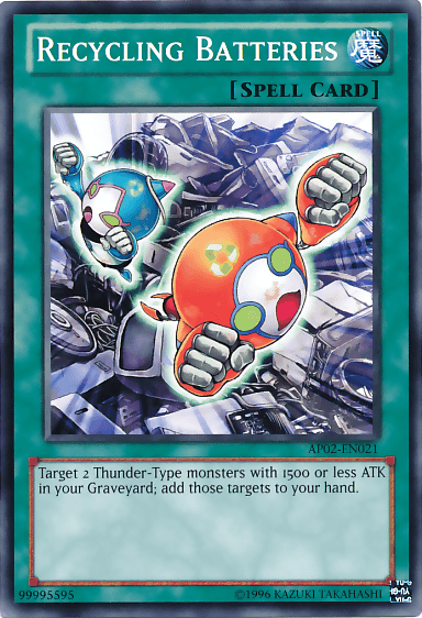 Recycling Batteries [AP02-EN021] Common - POKÉ JEUX
