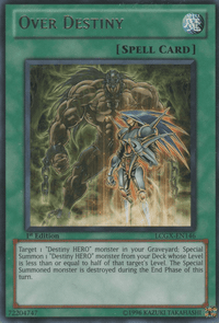 Over Destiny [LCGX-EN146] Rare - POKÉ JEUX