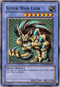 Super War-Lion [PP02-EN001] Super Rare - POKÉ JEUX