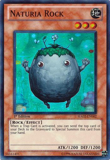 Naturia Rock [HA02-EN002] Super Rare - POKÉ JEUX
