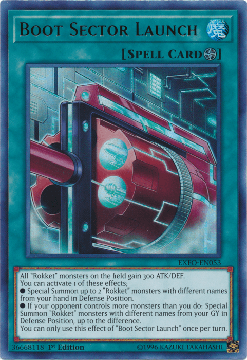 Boot Sector Launch [EXFO-EN053] Ultra Rare - POKÉ JEUX