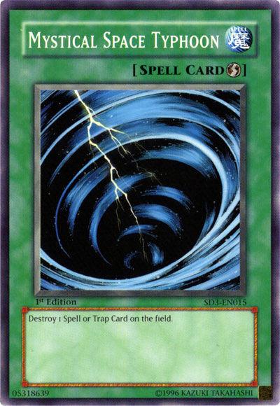 Mystical Space Typhoon [SD3-EN015] Common - POKÉ JEUX